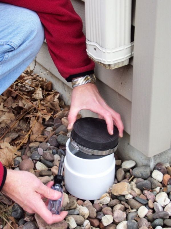 Professional Downspout Disconnection